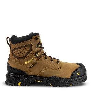 Thorogood INFINITY FD SERIES – 6" Butterscotch 防水 安全 つま先 Boot メンズ 防水ブーツ ブラウン 黒 | QGI-5675