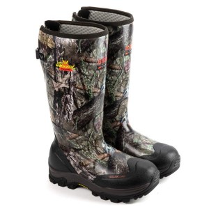 Thorogood Infinity FD Rubber Boots – 17" Mossy Oak® Break-up Country® 800g メンズ 防水ブーツ 黒 緑 | ISS-0441