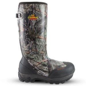 Thorogood Infinity FD Rubber Boots – 17" Mossy Oak® Break-up Country® 1600g メンズ 防水ブーツ 黒 緑 | ZLO-0535