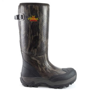 Thorogood Infinity FD Rubber Boots – 17" Mossy Oak® Bottomland® メンズ ハイキングブーツ 黒 スネーク | GBC-4279